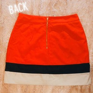 KATE SPADE ♠️ Skirt size 4 red/black/cream